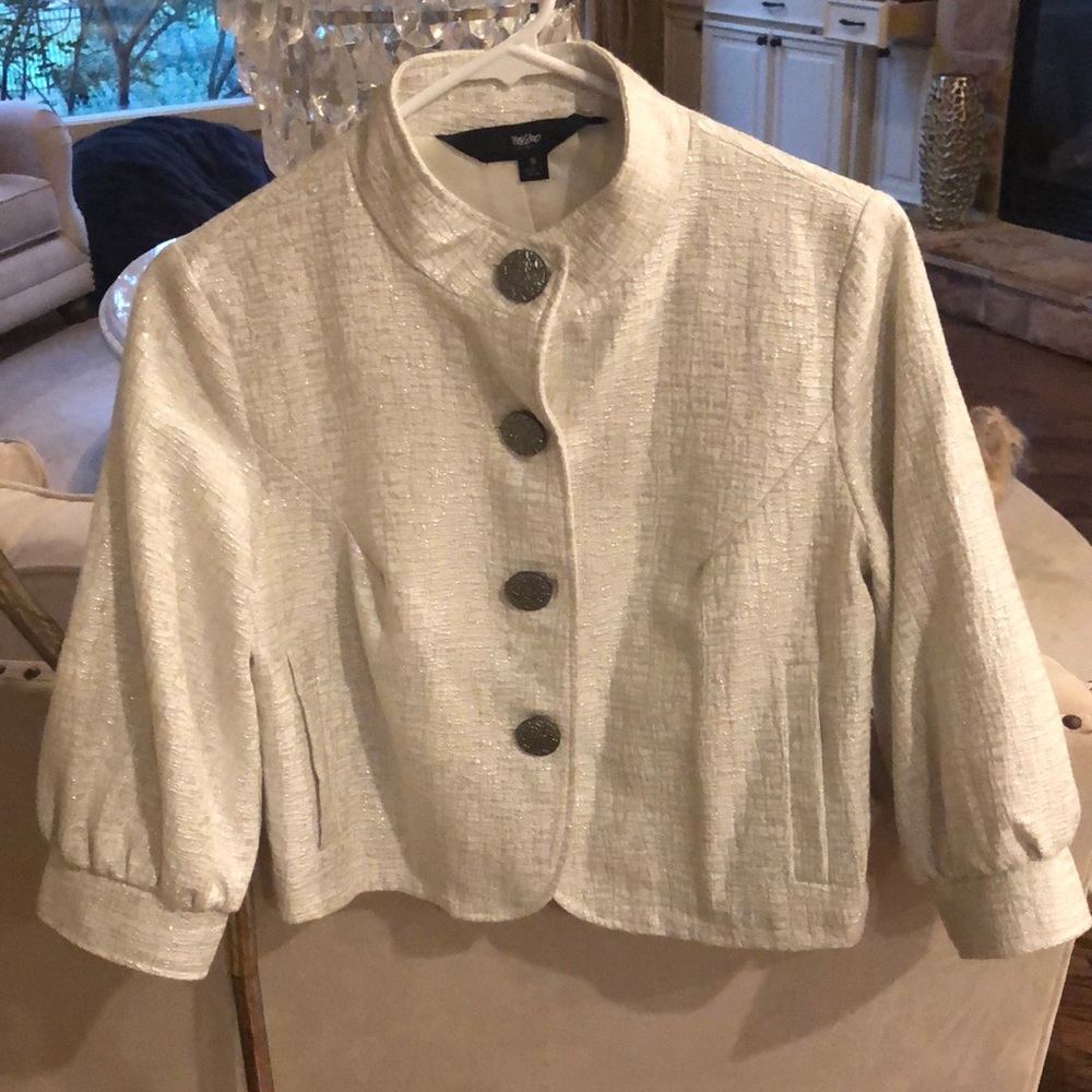 3/4 sleeve button down jacket. Mossimo